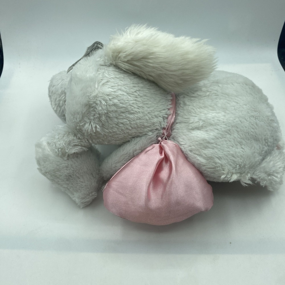Disney Parks The Aristocats 11" Marie Big Feet Plush Pink Bow Ripped - Picture 4 of 6
